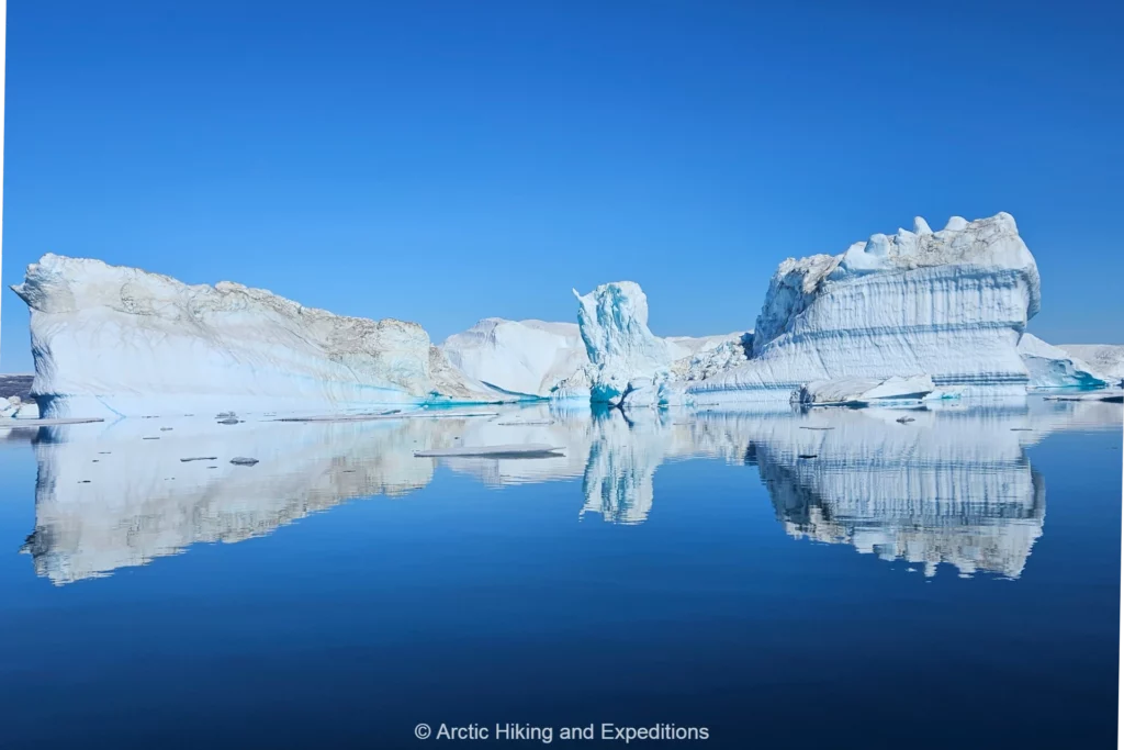 Majestic iceberg in the Sermilik Fjord East Greenland.