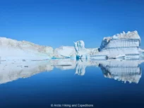 Majestic iceberg in the Sermilik Fjord East Greenland