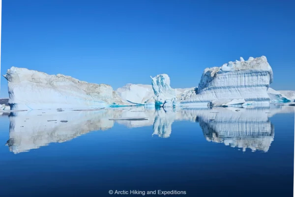 Majestic iceberg in the Sermilik Fjord East Greenland