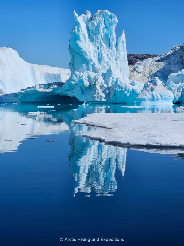 Majestic iceberg in the Sermilik Fjord East Greenland