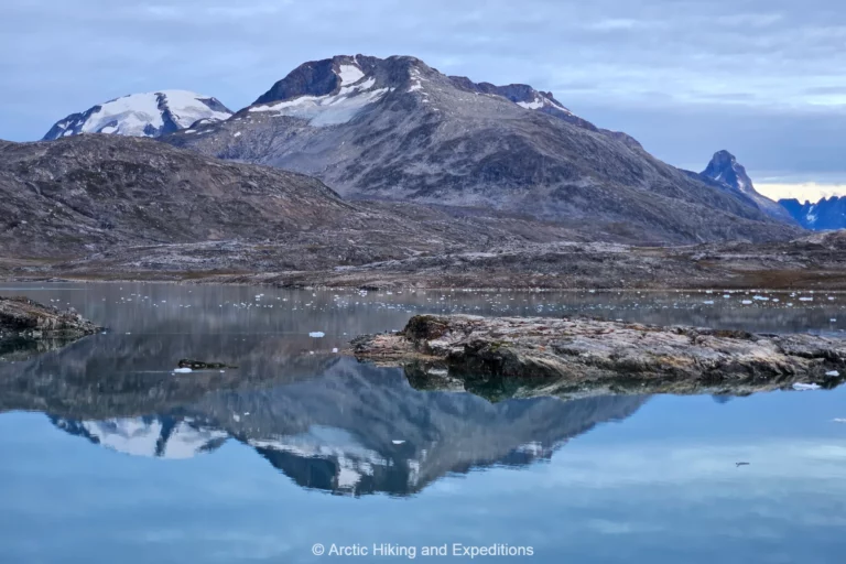 View from Sapulit campsite East Greenland