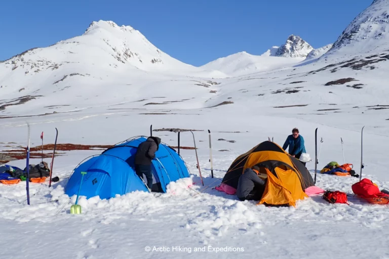 Beautiful campsite on Apusiiajiik Island.