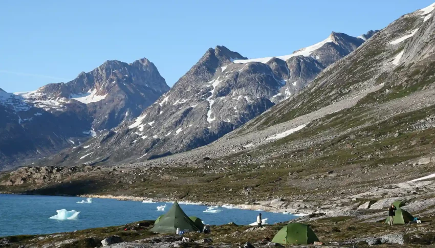 Accommodation on the Karale and Icefjord treks