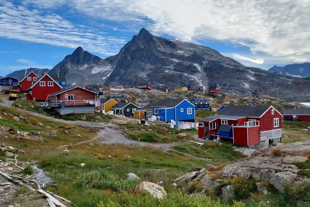 Kuumiiut village East Greenland